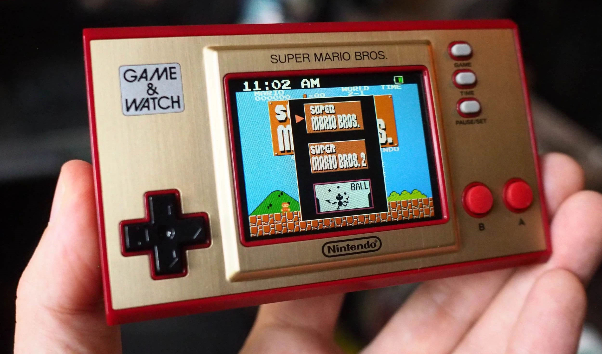 Game&Watch Super Mario Bros: La consola 'anticuada' de Nintendo para estas Navidades