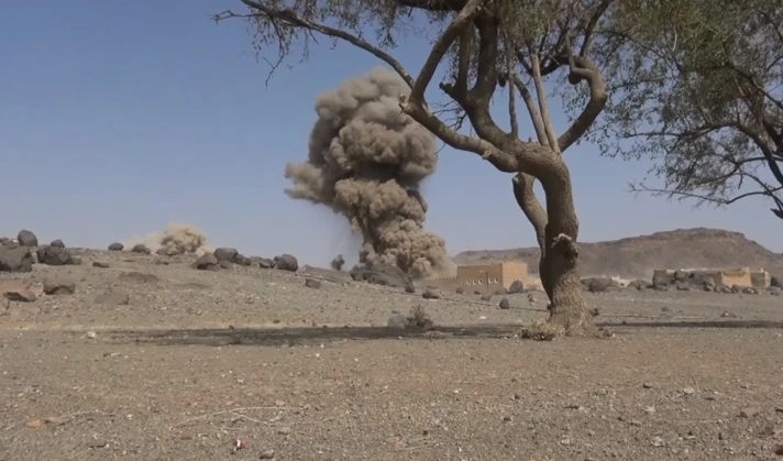 Coalición saudita lanza cientos de ataques en varias gobernaciones de Yemen.