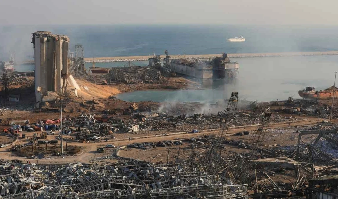 Puerto de Beirut. Puerto de Beirut.