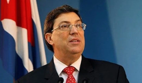 Bruno Rodríguez Parrilla, canciller cubano.