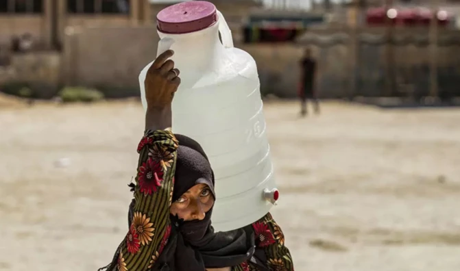 Turquía mantiene corte del agua a Hasakeh en Siria Turquía mantiene corte del agua a Hasakeh en Siria