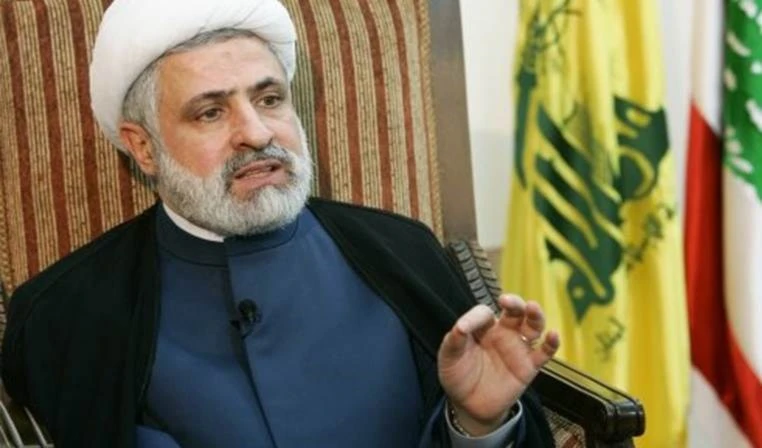 Naim Qasem, vicesecretario general de Hizbullah.