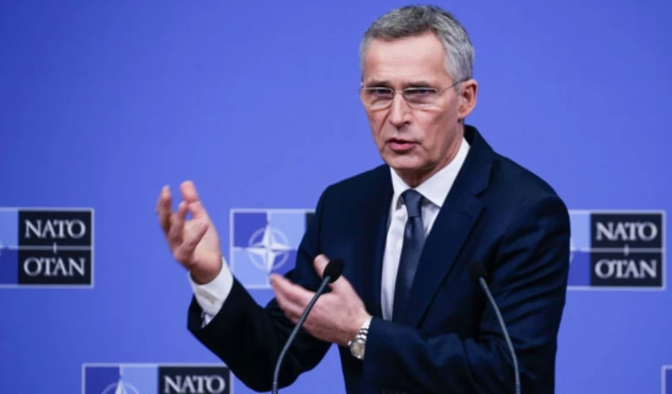 Jens Stoltenberg, secretario general de la OTAN. 