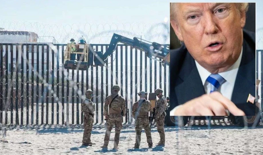Trump desvía 3800 millones de dólares para muro fronterizo EE.UU.-México