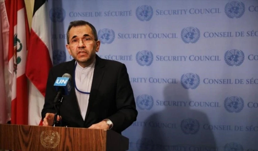 Mayid Tajt Ravanchi, representante permanente de Irán ante la Organización de las Naciones Unidas.