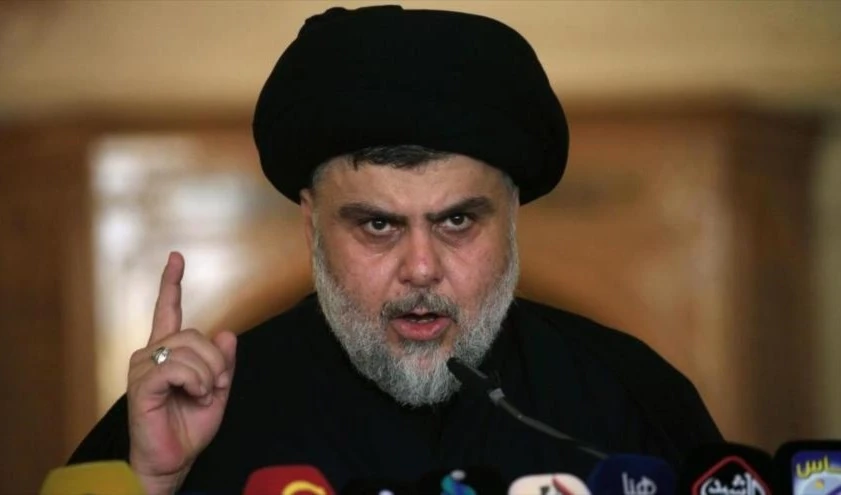El clérigo musulmán chiita Muqtada al-Sadr.