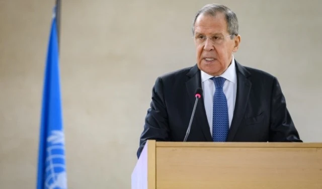 Serguei Lavrov, canciller ruso. Serguei Lavrov, canciller ruso.