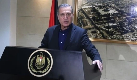 El portavoz presidencial palestino, Nabil Abu Rudeineh.