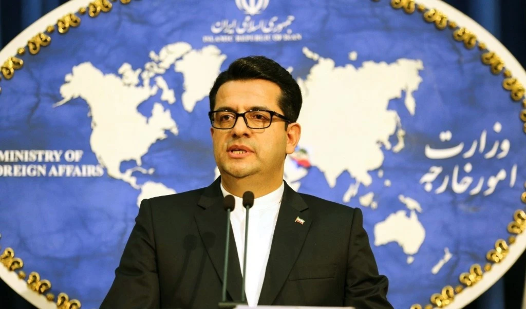 Sayyed Abbas Mousavi, vocero de la Cancillería iraní. Sayyed Abbas Mousavi, vocero de la Cancillería iraní.