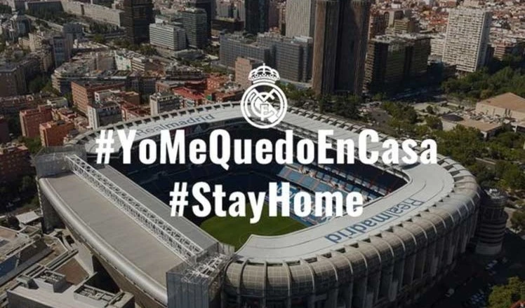 Real Madrid exhorta a las personas a concientizarse ante Covid-19 (+Video)