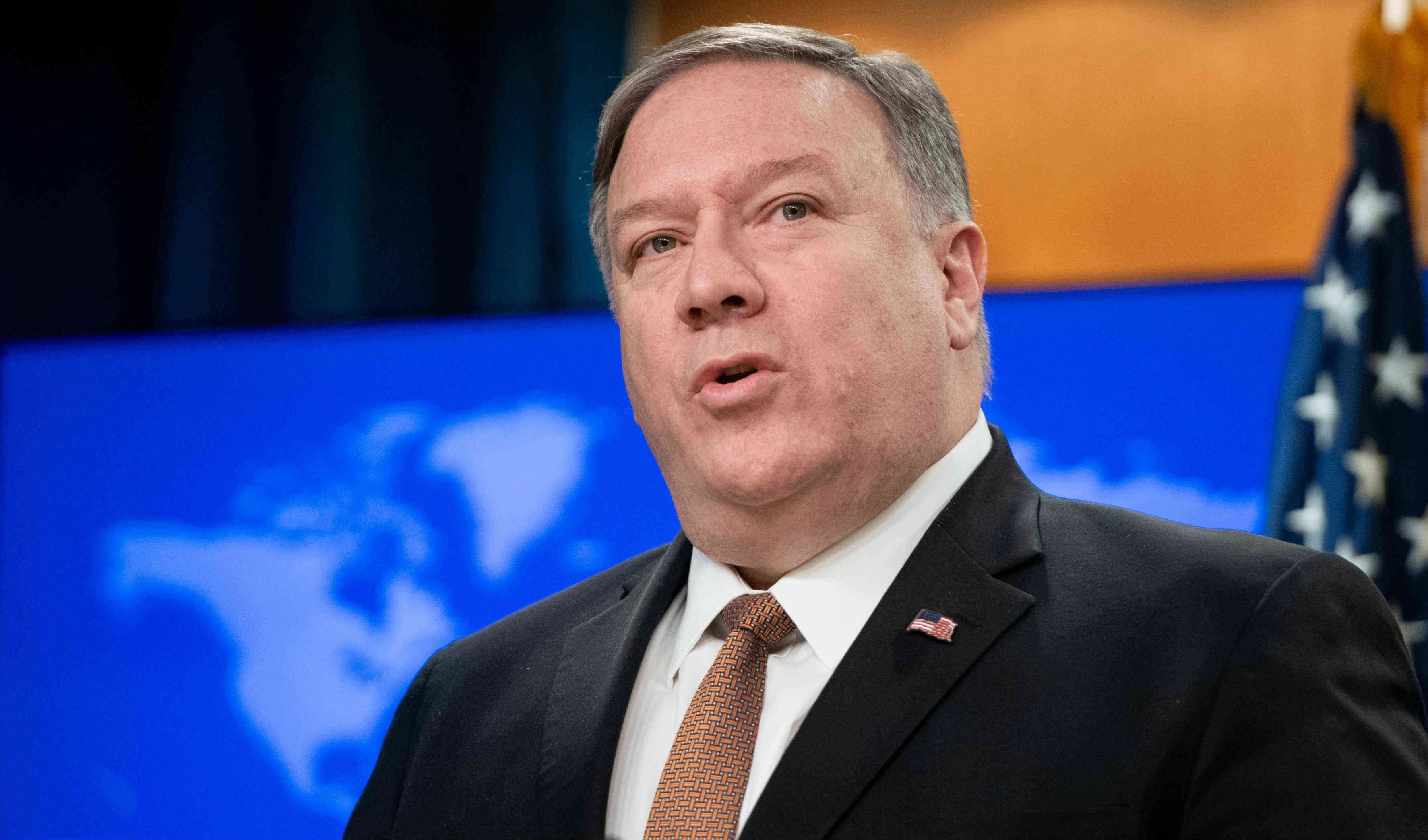 El Secretario de Estado de Estados Unidos acusa a Rusia, China e Irán de engañar sobre el virus Corona. 