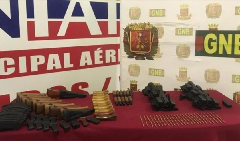 Venezuela incauta lote de explosivos  a grupo paramilitar en frontera con Colombia