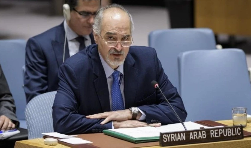 El delegado permanente de Siria ante las Naciones Unidas, Bashar Jaafari.