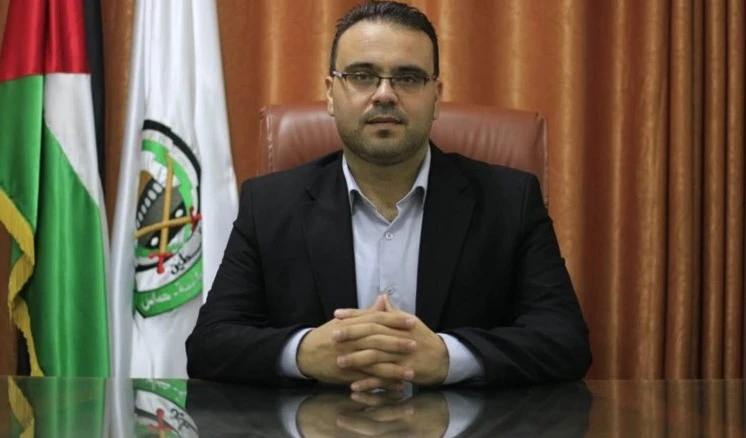 El portavoz de Hamas, Hazem Qassem.