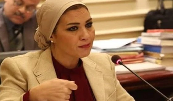 Zainab Salem, diputada en el parlamento de Egipto.