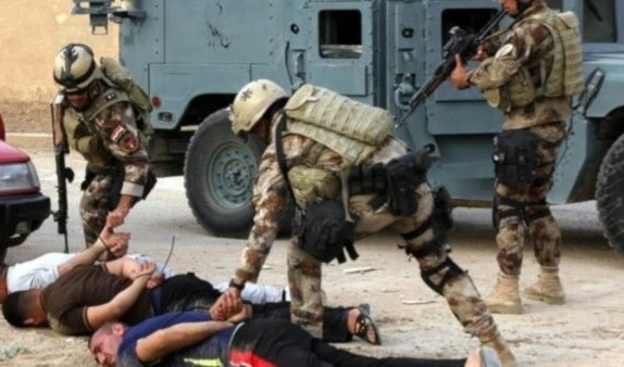 Fuerzas iraquíes lanzan ofensiva antiterrorista al norte de Bagdad. Fuerzas iraquíes lanzan ofensiva antiterrorista al norte de Bagdad.