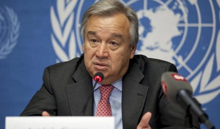 El secretario general de la ONU, António Guterres.