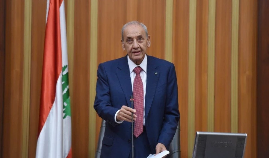 Nabih Berri, presidente del Parlamento libanés. 