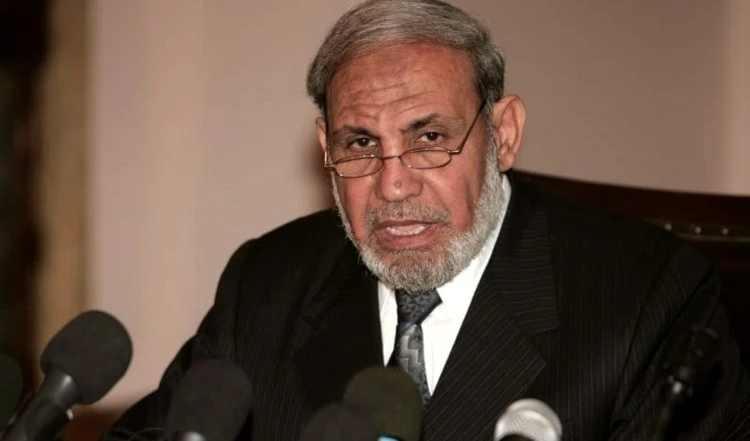 Mahmoud Al-Zahar, diputado en el Consejo Legislativo Palestino. 