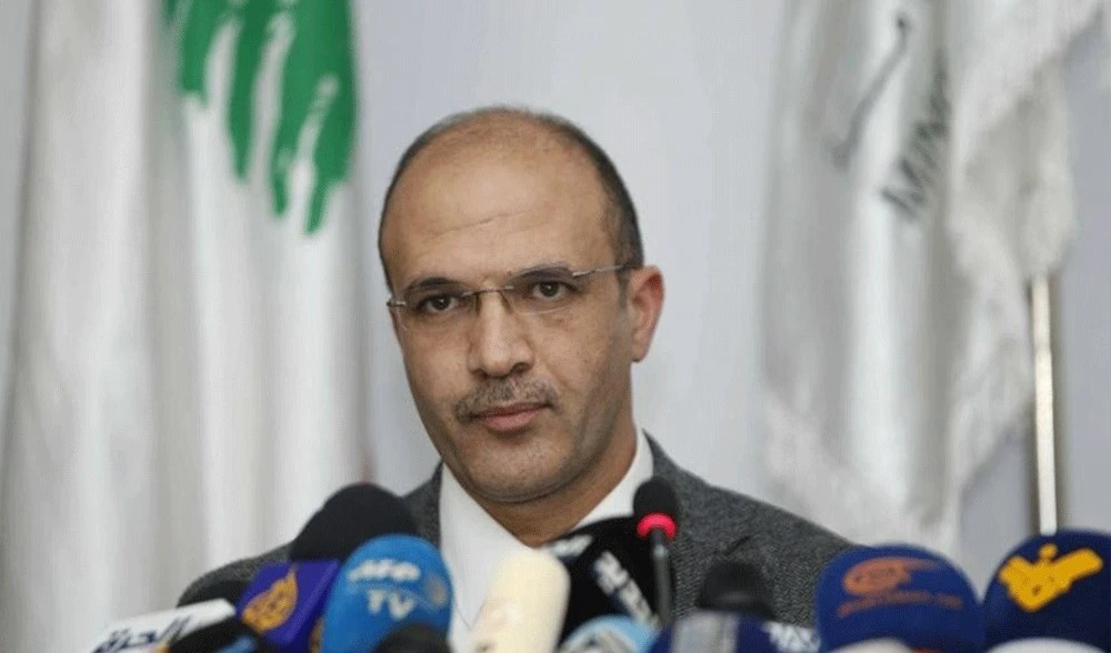 El ministro de Salud de El Líbano, Hamad Hassan.