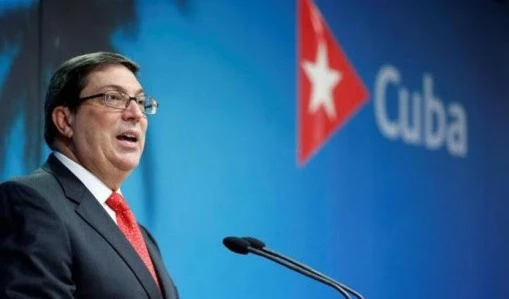 El canciller cubano, Bruno Rodríguez Parrilla.