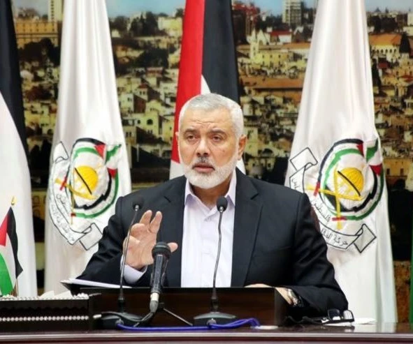 El jefe del buró político del Movimiento de Resistencia de Palestina (Hamas), Ismail Haniyeh.