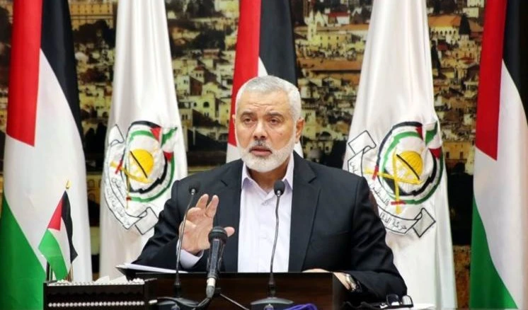 El jefe del buró político del Movimiento de Resistencia de Palestina (Hamas), Ismail Haniyeh.