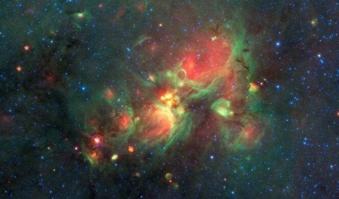 Violenta "batalla" en el centro de nuestra galaxia, la Vía Láctea (Foto: Ambientum)