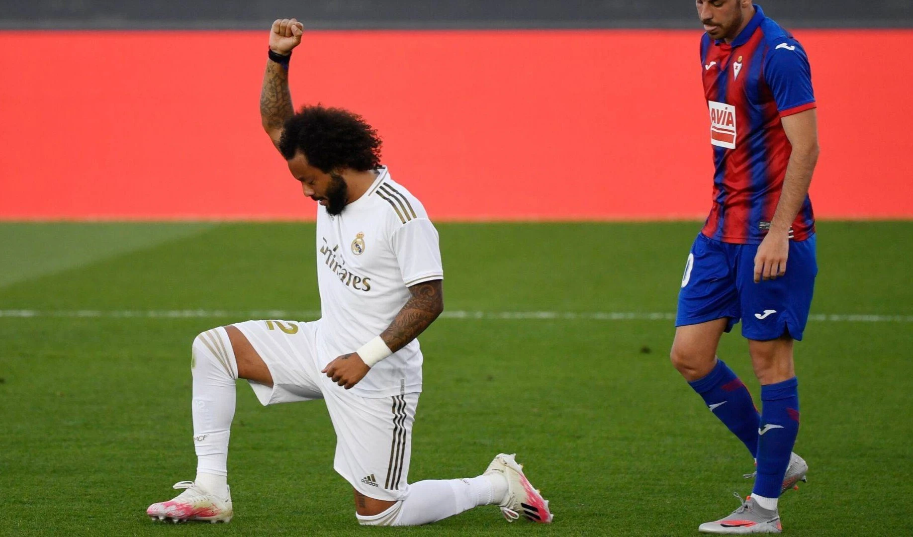 Marcelo, del Real Madrid, se une a la lucha contra el racismo