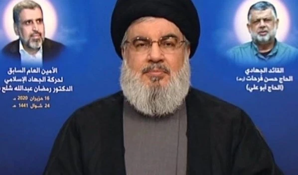 Sayyed Hassan Nasrallah, secretario general de Hizbullah.  