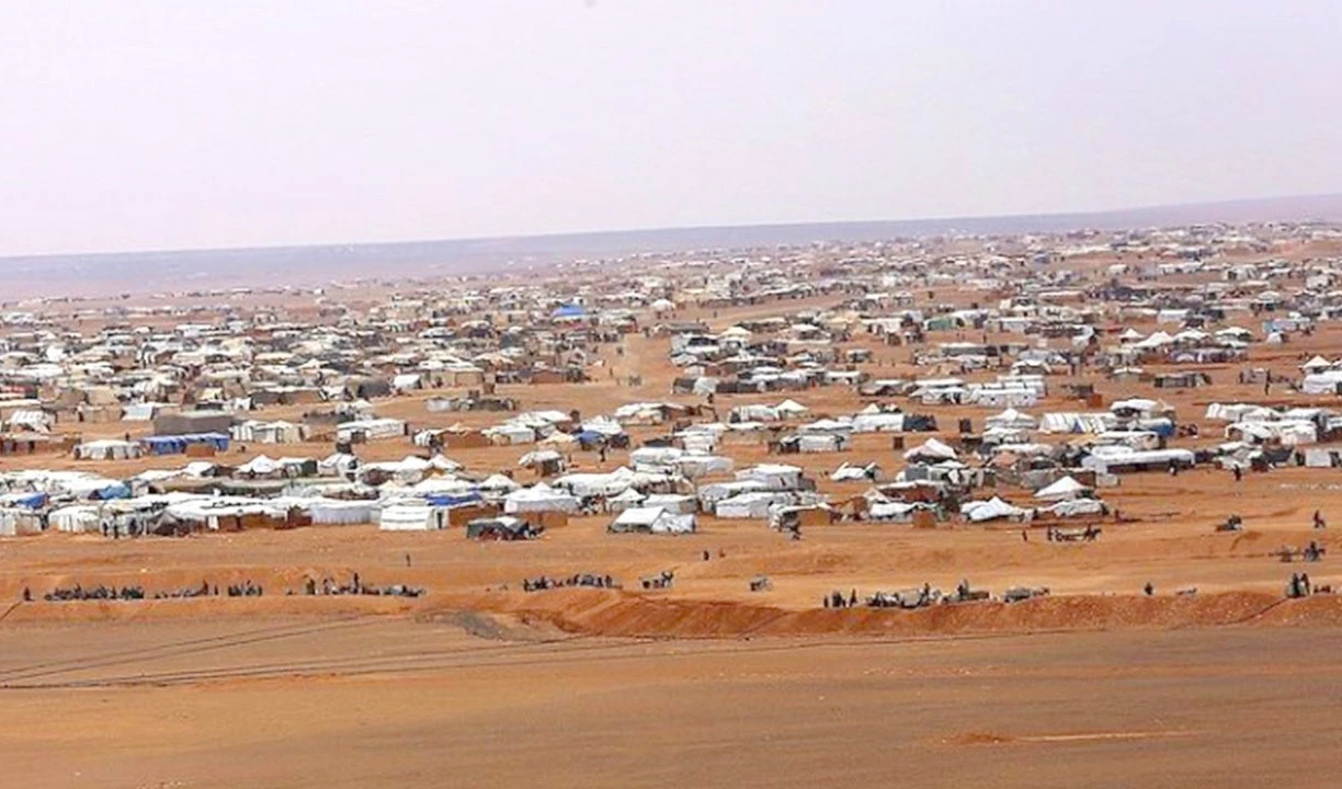 El campamento de refugiados sirios de Al-Rukban.
