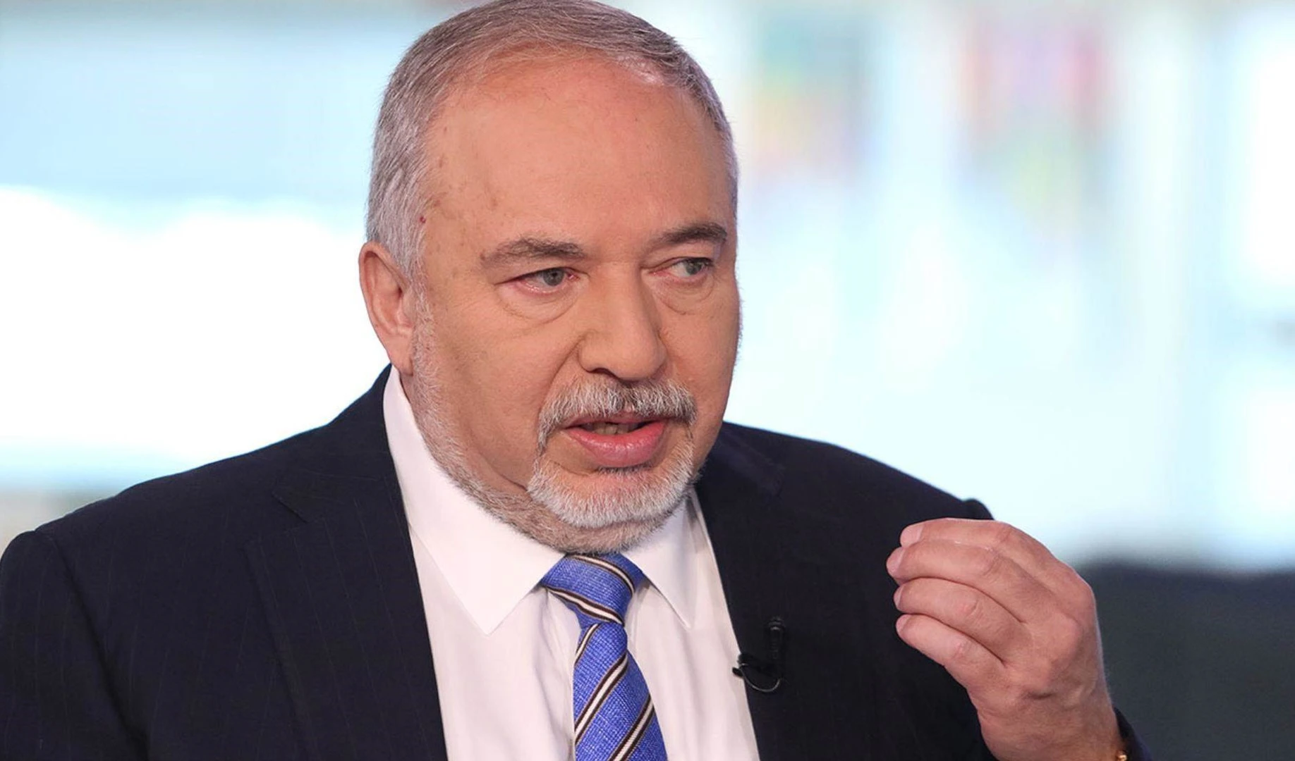 Avigdor Lieberman, exministro de Seguridad y jefe del partido Israel Beitenu.