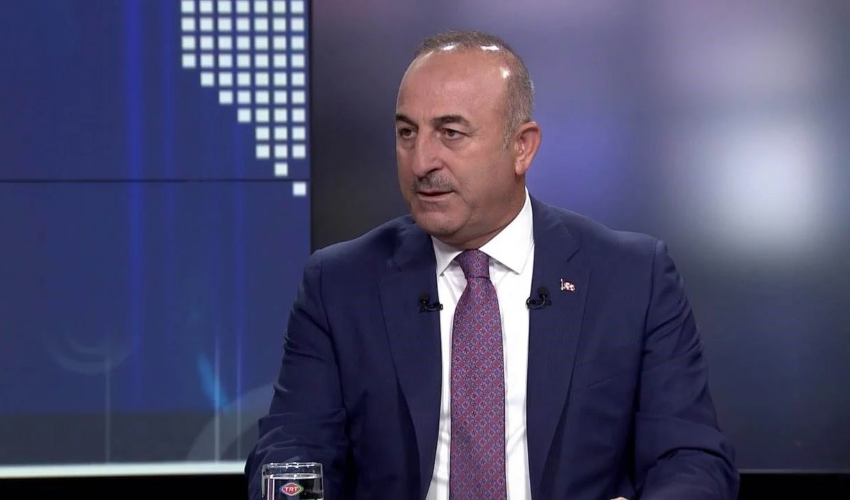 El ministro de Asuntos Exteriores turco,Mevlut Cavusoglu.