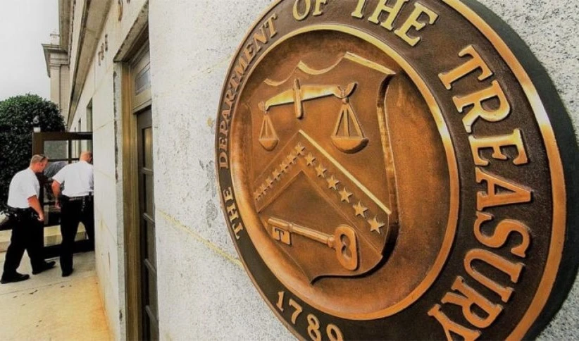 Departamento del Tesoro de Estados Unidos. Departamento del Tesoro de Estados Unidos.