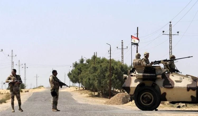 Ejército egipcio frustra ataque terrorista al norte del Sinaí.