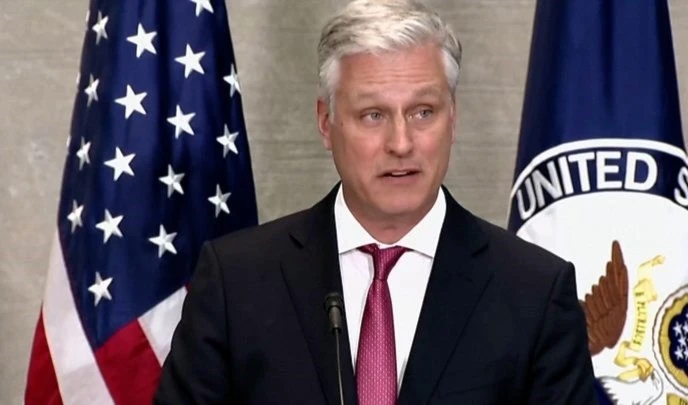 El Asesor de Seguridad Nacional de Trump, Robert O'Brien.