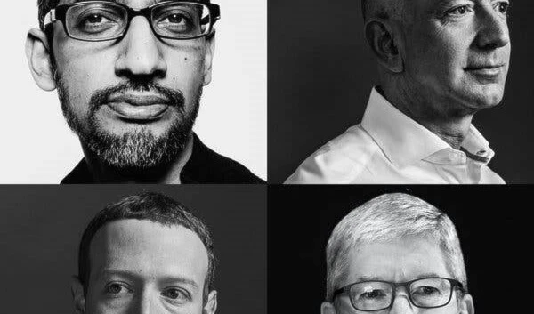 Cinco grandes compañías comparecen hoy ante el Congreso de EE.UU. (Foto tomada de NYT)