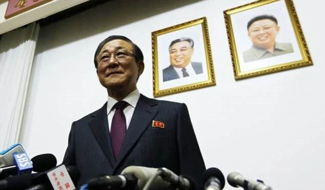 El embajador de Corea del Norte en China, Ji Jae-ryong. El embajador de Corea del Norte en China, Ji Jae-ryong.