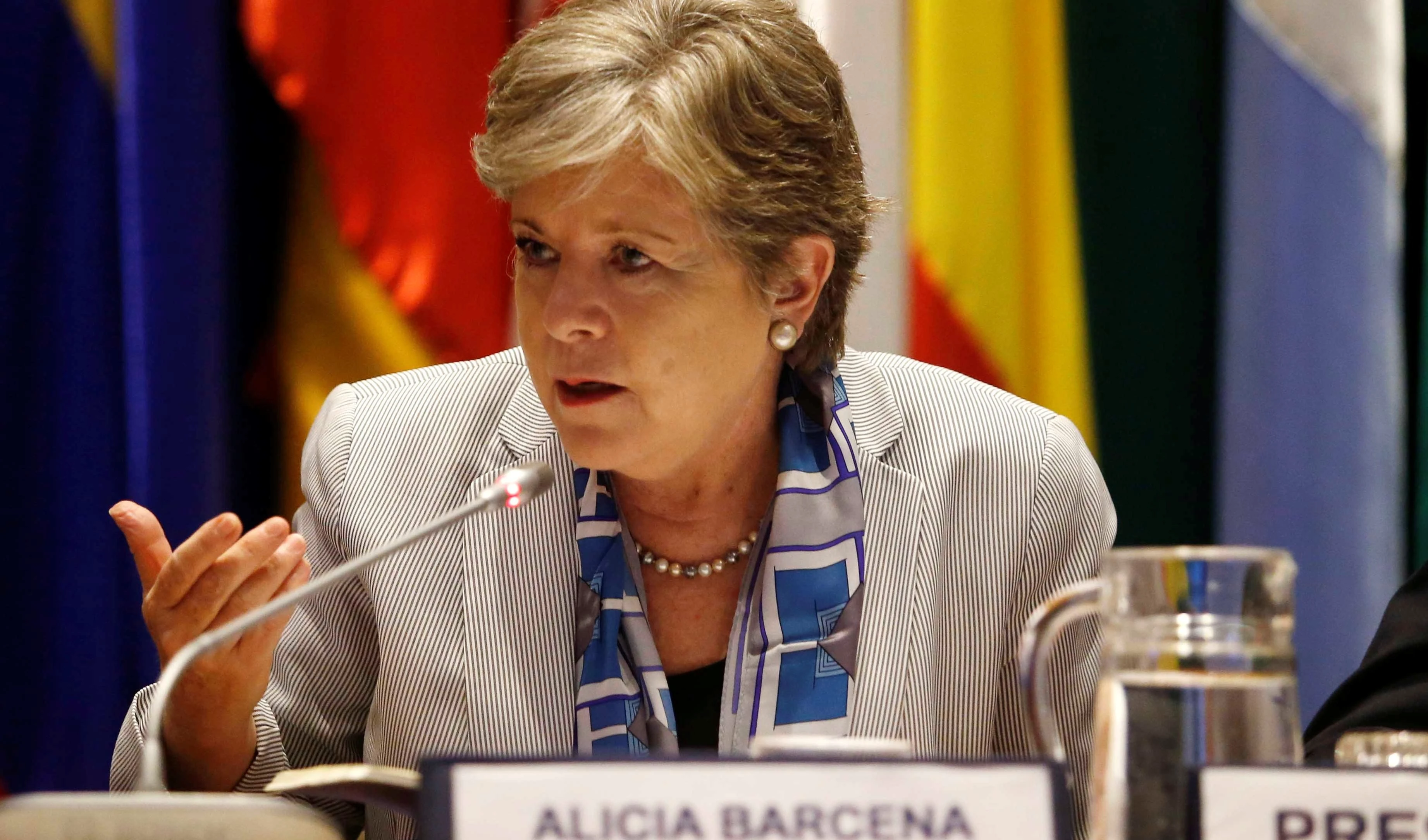 Alicia Bárcena, secretaria ejecutiva de la Comisión Económica para América Latina y el Caribe (Cepal).