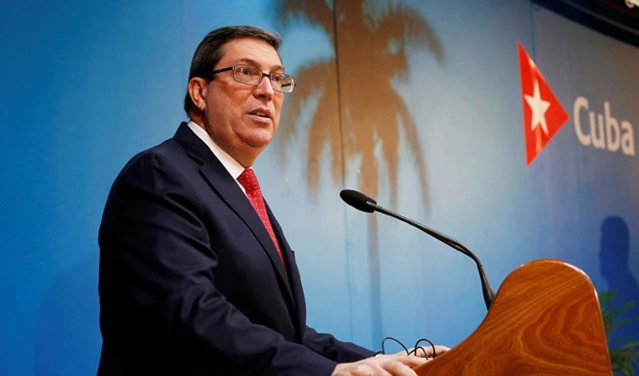 Bruno Rodríguez Parrilla, canciller cubano.