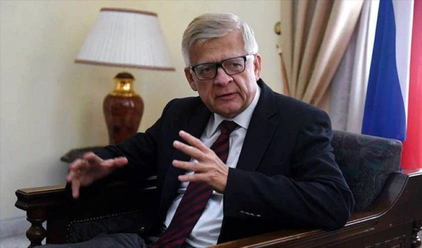 El embajador ruso en Beirut, Alexander Zasypkin.