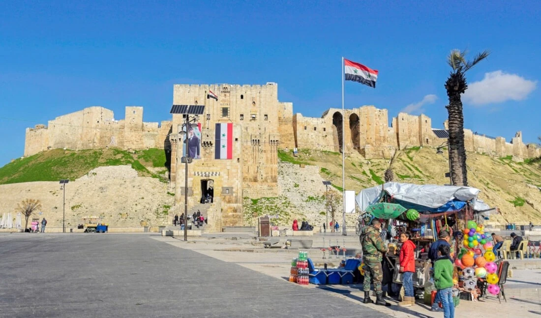 La ciudadela de Alepo.
