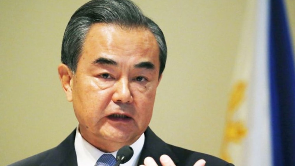 El canciller de China, Wang Yi.
