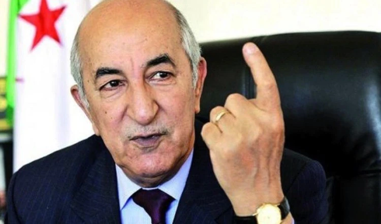 El presidente argelino, Abdelmadjid Tebboune. El presidente argelino, Abdelmadjid Tebboune.