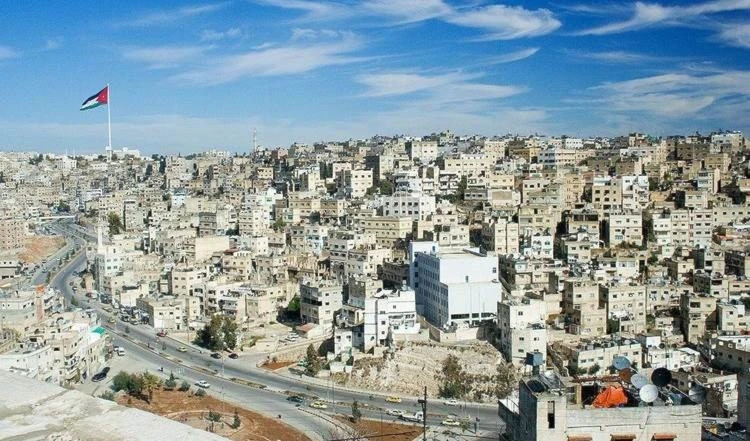 Amman, capital de Jordania. Amman, capital de Jordania.