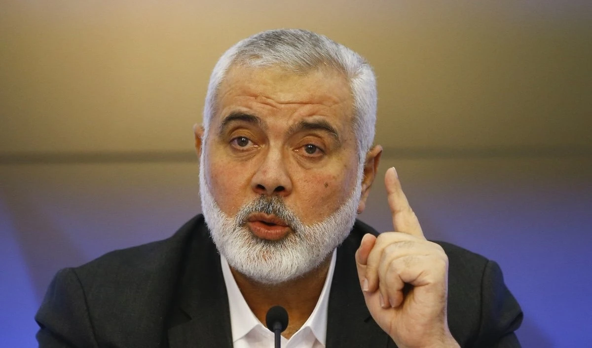 El jefe de la oficina política de Hamas, Ismail Haniyeh.