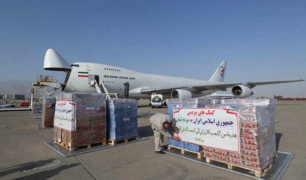 Irán listo para enviar cargamentos de ayuda a El Líbano Irán listo para enviar cargamentos de ayuda a El Líbano