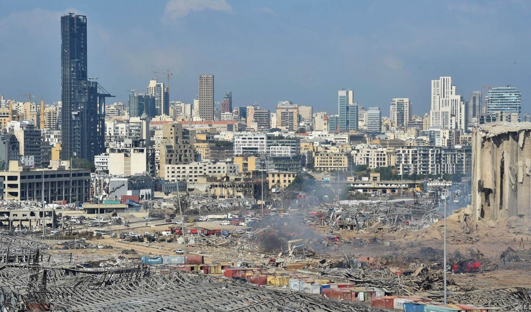 Comparan pérdidas de explosiones con las de la guerra en El Líbano.