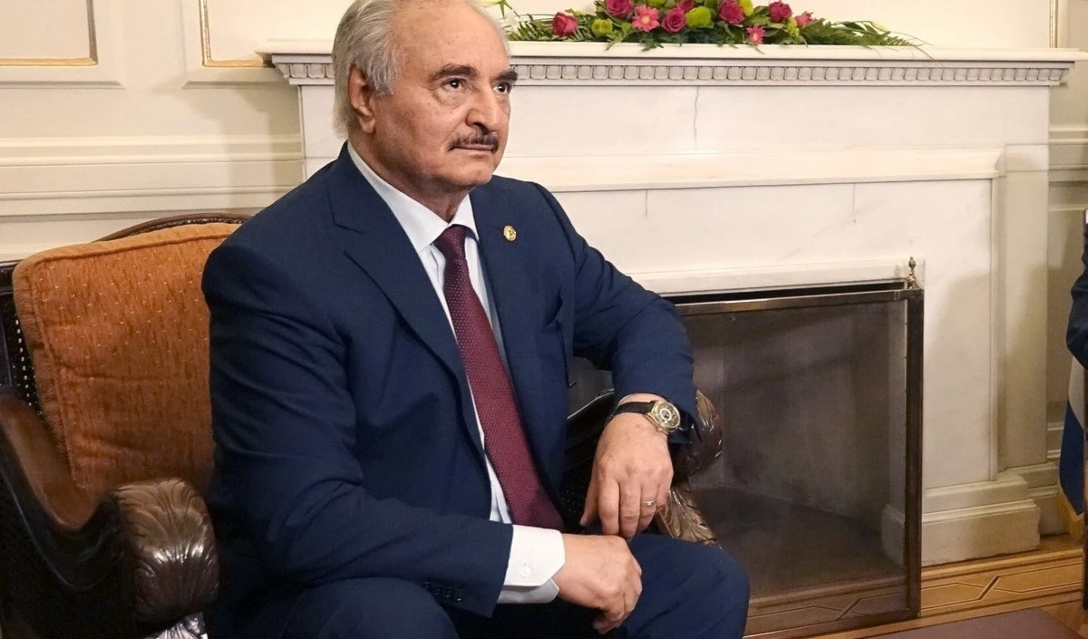 El general libio Khalifa Haftar.
