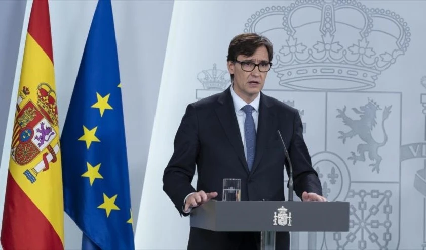 El ministro de Sanidad de España, Salvador Illa.